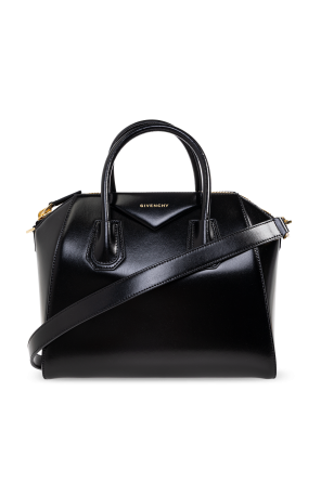 ショルダーバッグ・ポシェット GIVENCHY Antigona Small leather shoulder bag Small Antigona bag in Box leather in - black | Givenchy US